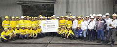 Aboitiz Construction clocks 6M safe man-hours at Cebu shipbuilding site